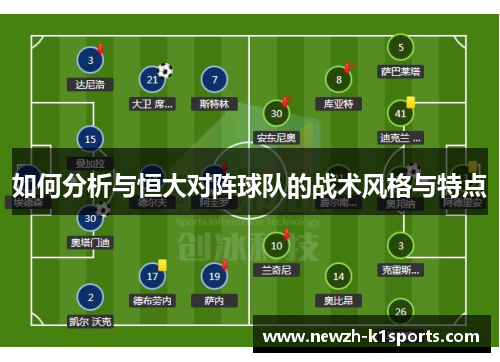 如何分析与恒大对阵球队的战术风格与特点